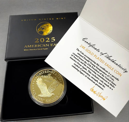 Gold Eagle Coin - Certified 2025