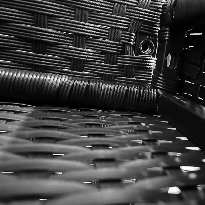 3-Piece Wicker Patio Furniture Set