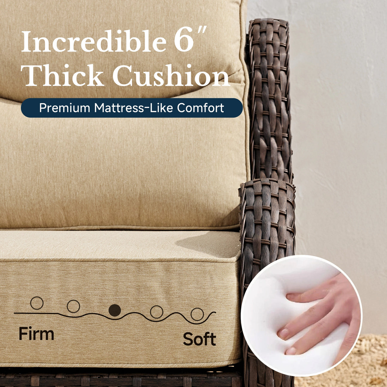 Luxury Outdoor Sofa Set – Indoor Comfort, Made for Outdoors