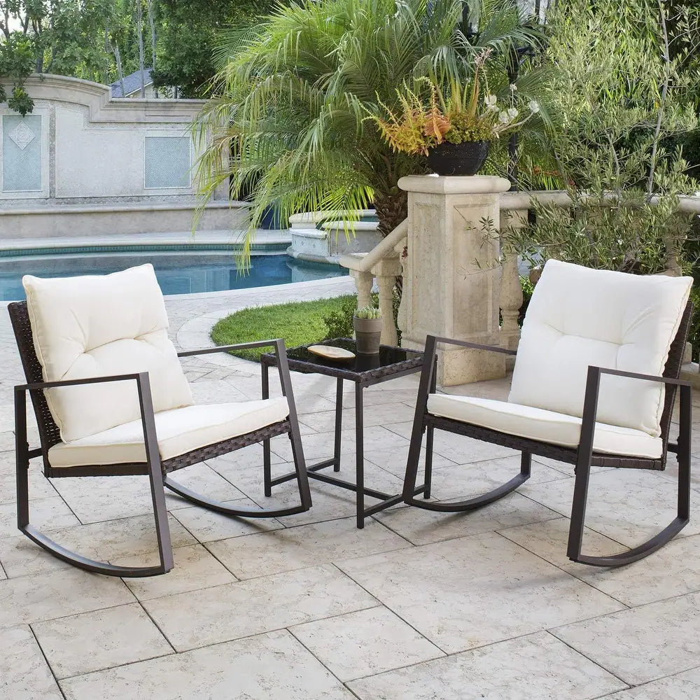 3-Piece Patio Bistro Set Outdoor