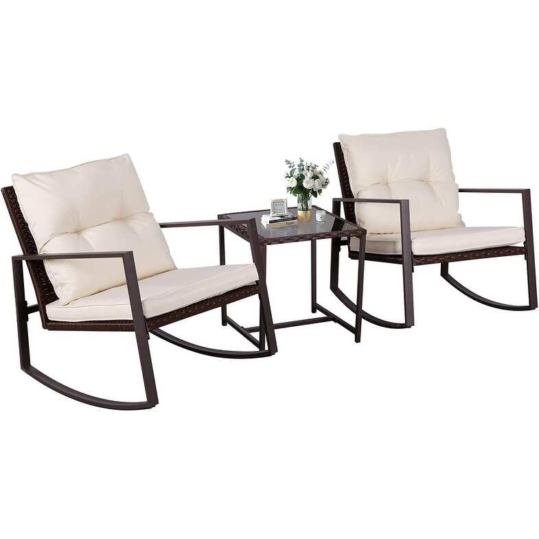 3-Piece Patio Bistro Set Outdoor