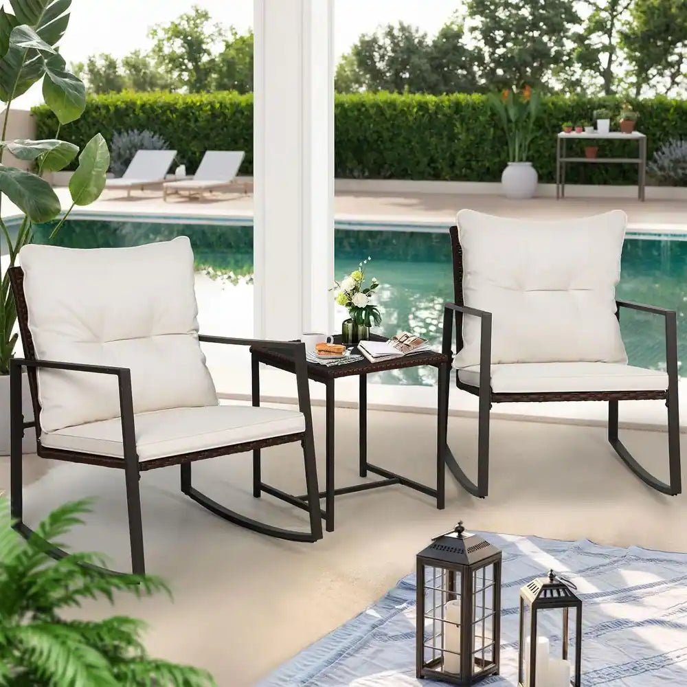3-Piece Patio Bistro Set Outdoor