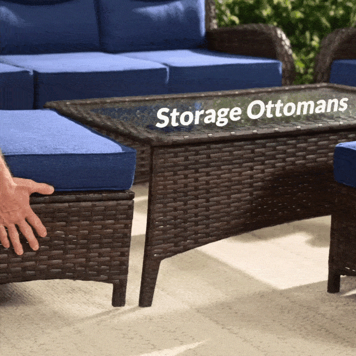 Luxury Outdoor Sofa Set – Indoor Comfort, Made for Outdoors