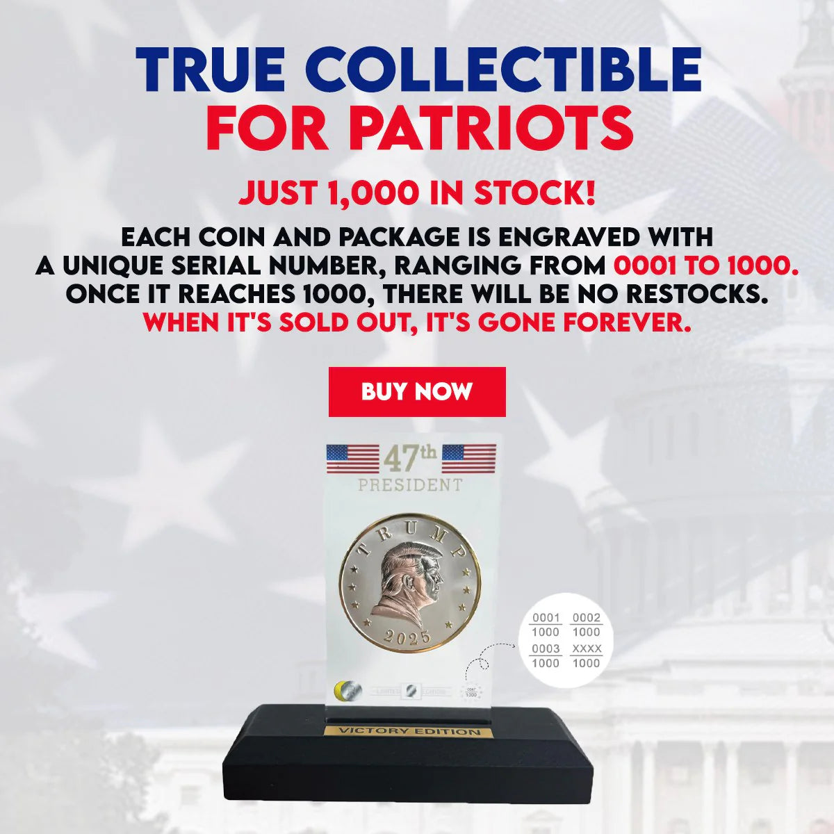 Victory Coin 47 President Edition