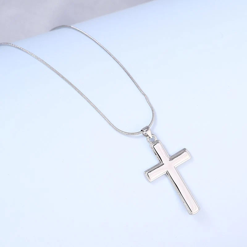 Sterling Silver 47 President “In God We Trust” Cross